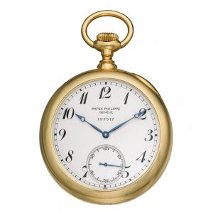 A possibly unique Swiss gold tourbillon pocket watch Circa 1929