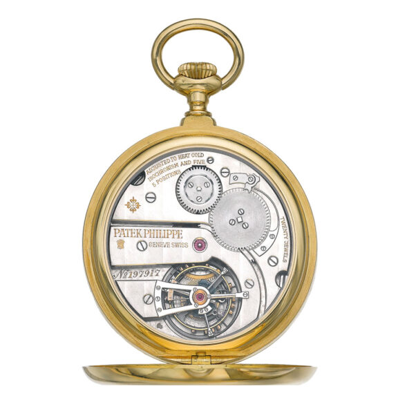 A possibly unique Swiss gold tourbillon pocket watch Circa 1929 A possibly unique Swiss gold tourbillon pocket watch Circa 1929