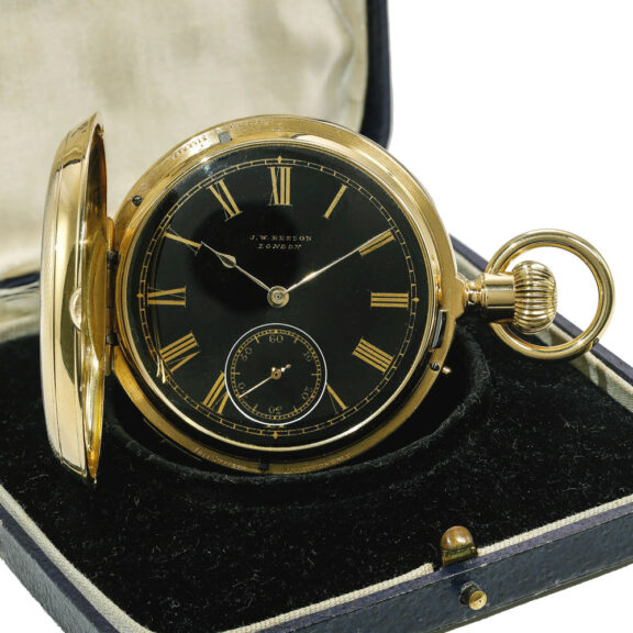 A carillon quarter repeater grande and petite sonnerie Circa 1880