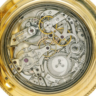 A Swiss watch dual time zone, perpetual calendar etc. Circa 1880 A Swiss watch dual time zone, perpetual calendar etc. Circa 1880