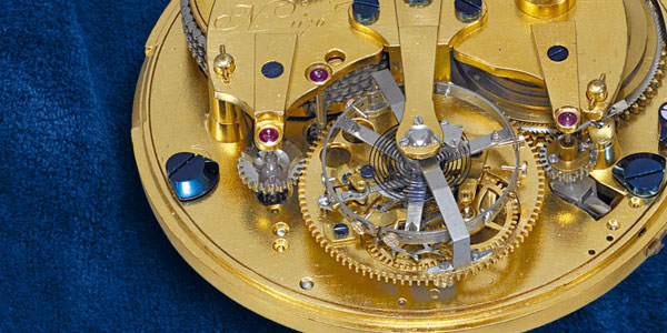 Tourbillon escapement information