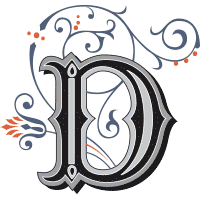 Letter D