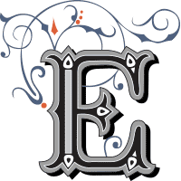 Letter E