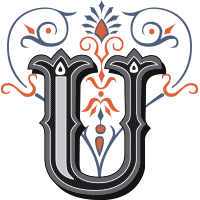 Letter U