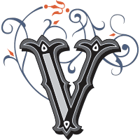 Letter V